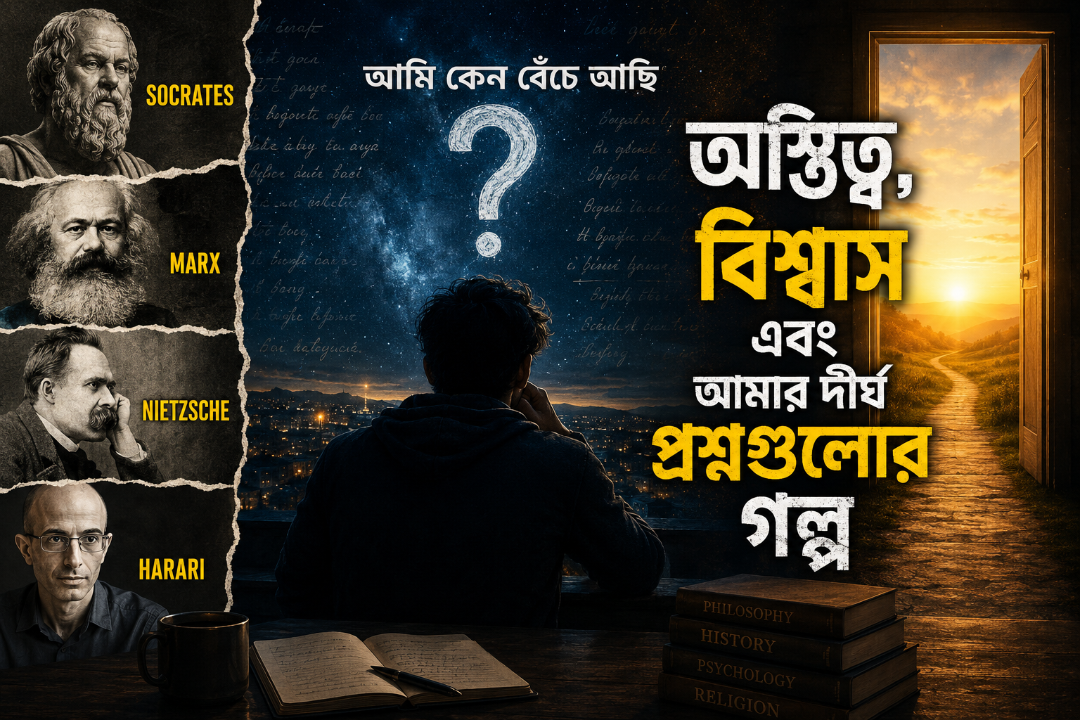 সক্রেটিস থেকে নীটশে: আমার প্রশ্নের পথচলা